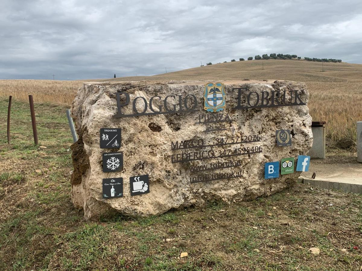 Agriturismo Poggio Tobruk Pienza Exterior photo